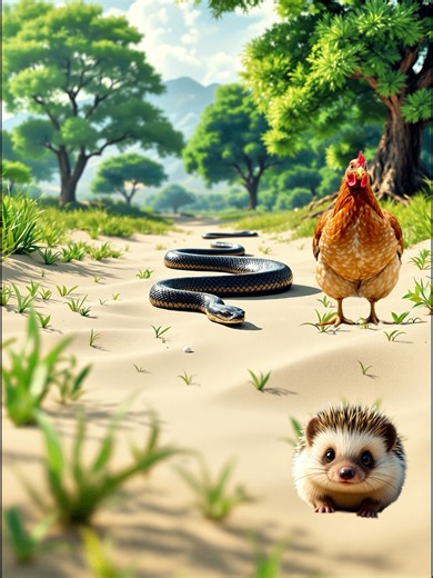 The Snake's Greed and the Hen's Clever Plan