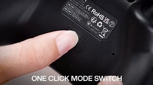 ECHTPower Wireless PC Gaming Controller - Hall Effect Joystick, 2.4G & Wired 1000Hz Polling Rate, 800mAh Battery, Adjustable Turbo/Vibration - for PC/Switch/iOS/Android