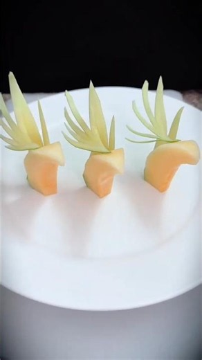 Melon Carving Design Skills | Amazing FruitCarving Ideas for Beginners #Knife Skills #
