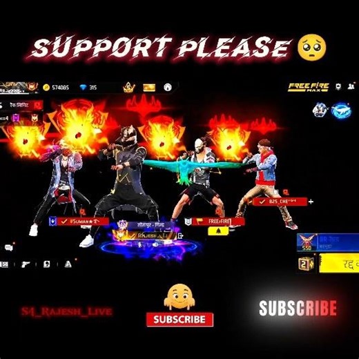 Free fire🔥new video।Yara ki yari💪All players Grandmaster✅EVO max emot😈 Group emot । Treand #sksabir