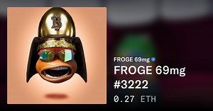 FROGE #3222 DNA 4625/6969 - FROGE 69mg | OpenSea