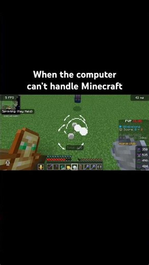 I Thought Minecraft Was Easy To Run! #minecraft #electric #potato