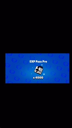 Xp du pro passe #brawlstars
