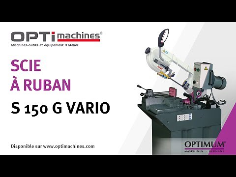 Scie à ruban OPTIMUM S 150 G VARIO