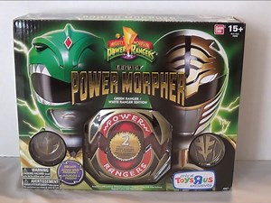 【美版恐龙战队】汤米专用变身手盾～Legacy Power Morpher Green Ranger/White Ranger Edition【超凡战队】龙/虎