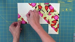 58K views · 955 reactions | I don't get tired of this technique. You can make heaps of different blocks with it. This is a Diamond block. Make 4 to make a diamond. Here is the full video https://youtu.be/BH6cmDyC_n0 and my blog post with more details: https://mypatchwork.wordpress.com/2016/10/09/video-tutorial-diamond-quilt-block-quick-and-easy-quilting | TeresaDownUnder | Facebook