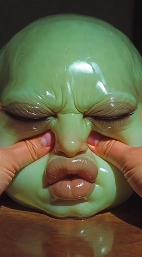 Squishing An Alien Face 👽