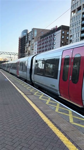 Greater Anglia class 720 arriving at Stratford Station
