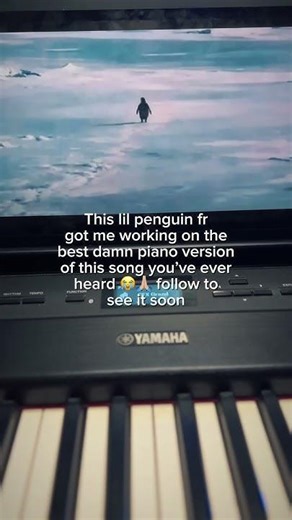 In Penguin we trust 🙏🏼(L’amour toujours) #pianocover