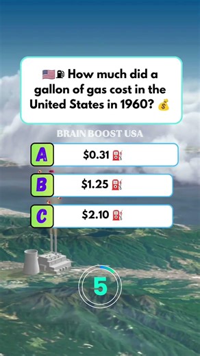⛽ “Super cheap gas!”🇺🇸 “1960 price!”how much did a gallon of gas cost in the United States in 1960