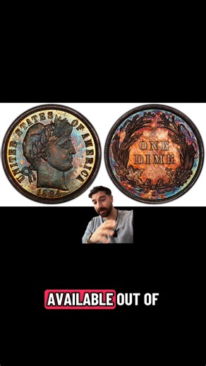 🪙🔥 The 1894-S Proof Barber Dime is one of the greatest mysteries in American numismatics — with only 24 struck and just a handful known today. 😳✨ A coin so rare it feels more like a legend than a collectible. Every surviving example carries immense history, intrigue, and prestige. Truly a once-in-a-lifetime piece. #BarberDime #1894S #USCoins #BullionSharks #Numismatics #CoinCollecting #SilverDime #UltraRare #CoinHistory #LegendaryCoins | Bullion Shark
