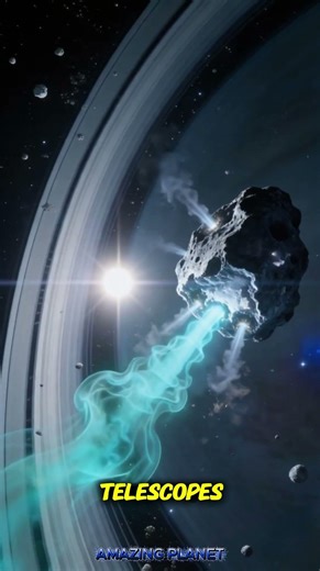 Interstellar Comet 3I/ATLAS is Leaking Alcohol in Space. #shorts