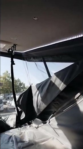 Aufstelldach komplett öffnen | KNAUS BOXLIFE 540 MQ | #shorts