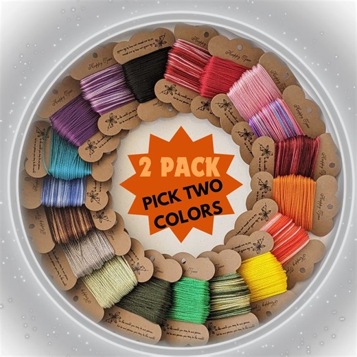 Broom Making Thread: Nylon Cord, Choose Your Colors (2-pack) - Etsy