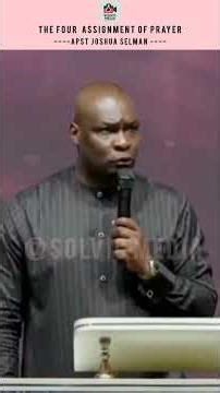 The Four Assignment Of Prayer #shorts #koinoniaglobal #prayer #youtubeshorts