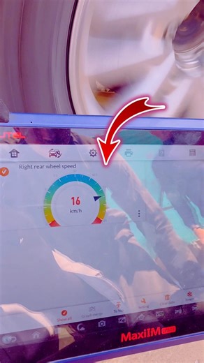 Toyota ABS Sensor Check with Scanner 🔧 Live Data #youtubeshorts #trending #foryou