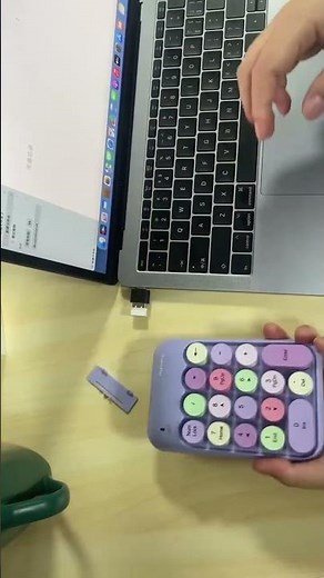 MOFII X910 wireless Number keyboard How to code with PC