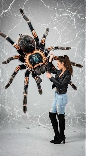 A Girl trapped into the Spider's web