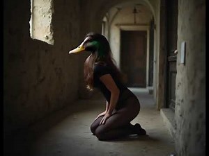 [AI] Woman transforming into a duck
