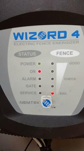 Electric fence installation. G4 FENCING