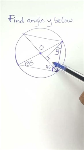 Stop Struggling with Circle Theorems! #Shorts
