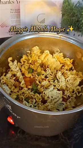 Maggie Masala Magic ✨ | #maggie #maggirecipe #maggimasala #maggienoodles