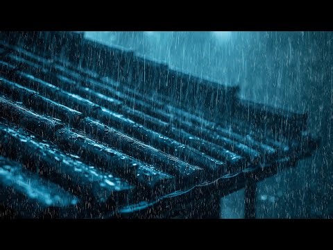 12H Rainstorm 🌧️ Fall Asleep Fast with Continuous Heavy Rain