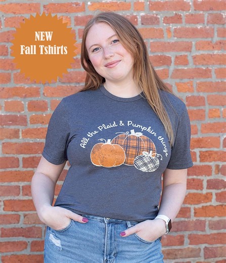 We have tons of new Tshirt designs available online now! Here are some of the fall favorites! Click the link to shop all fall tshirts! https://www.shopcwi.com/c-1141-cwi-fall-shirts.aspx | CWI Gifts