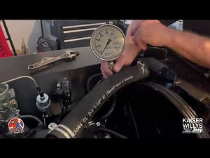 Willys Jeep How To: Testing Your Compression