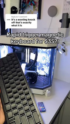 Rapid Trigger Magnetic Keyboard for Gaming