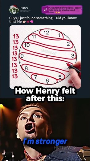 He is good with numbers and clocks 🕑