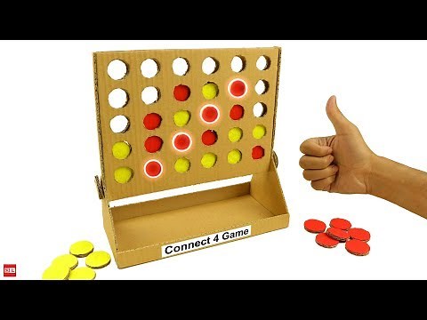 How to make Connect 4 game - DIY