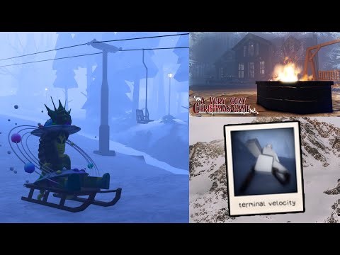 Tutorial: How To Find The Terminal Velocity Badge In A Very Cozy Christmas Game