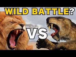 Epic Battle! Saber-Toothed Tiger vs Lion – Who Would Survive?