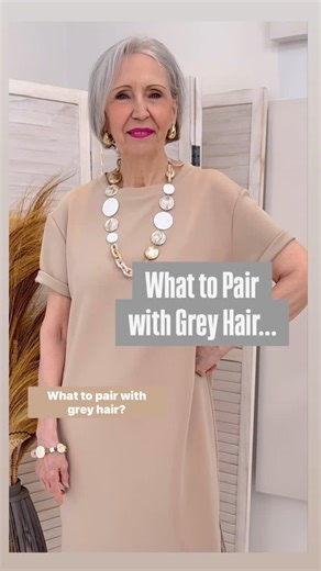 4.3K views · 1.6K reactions | What to Pair with Grey Hair – The...