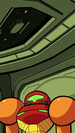 Silent Protagonist #animation #samus #metroid