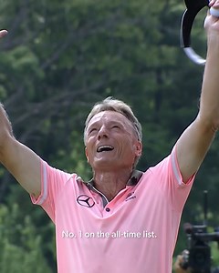 With a record-breaking victory at the 2023 #USSeniorOpen, the oldest winner in PGA TOUR Champions history became its all-time leader in wins with 46, passing Hale Irwin for the most on the senior circuit since turning 50. | PGA TOUR Champions