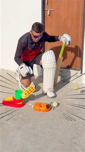 Top 3 equipments for home cricket practice!😱#cricket #cricketshorts #cricketequipment