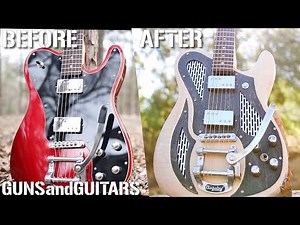Build your DREAM GUITAR from a factory guitar! Schecter PT Fastback remodel