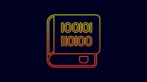 Livres en néon scintillants sur icône : vidéo de stock (100 % libre de droit) 1098125589 | Shutterstock