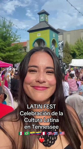 LATIN FEST ❤️🎉👏👏 Un evento cultural con celebración latina en Tennessee #latinfest #latinos #comunidadlatina #memphis #memphistennessee #overtonsquare