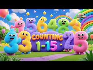 Counting Numbers 1 to 15 The FUN and EASY Way for Kids