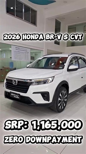 MK1.5 Honda BR-V with Zero Downpayment Offer