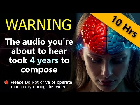 Calms Both Hemispheres of the Brain for DEEP Sleep (0.9Hz EMDR Bilateral & Binaural Delta Waves)