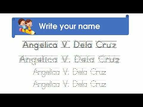 PAANO GUMAWA NG TRACING NAME GAMIT ANG MICROSOFT WORD | ONEE_BEV