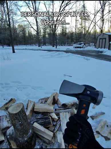 New LOG splitter who dis. #personallogsplitter | Log Splitter
