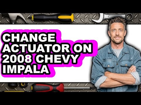 How to Change Actuator on 2008 Chevy Impala (updated)