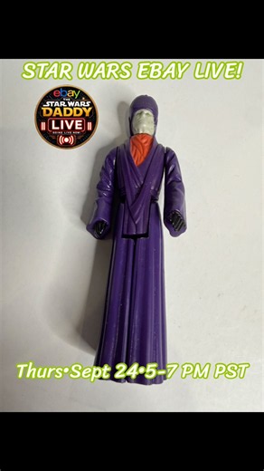 🔥 Thursday eBay Live! 50 Complete Vintage Star Wars Figures – Last 17 & Die-Cast!