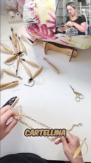 Come creare una borsa clic clac al tombolo: bianco o nero?