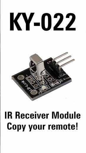 KY-022 IR Reciever Module #arduino #stem #raspberrypi